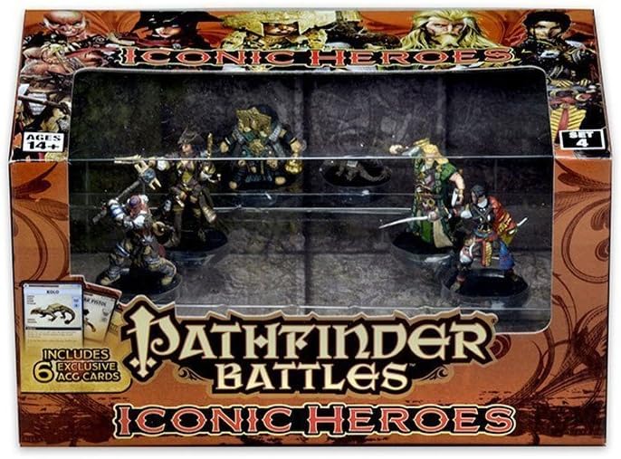 Pathfinder Battles: Iconic Heroes Set 4 by WizKids: Amazon.es: Juguetes y juegos