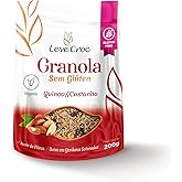 Granola Sem Glúten Quinoa e Castanhha 200g - Leve Croc