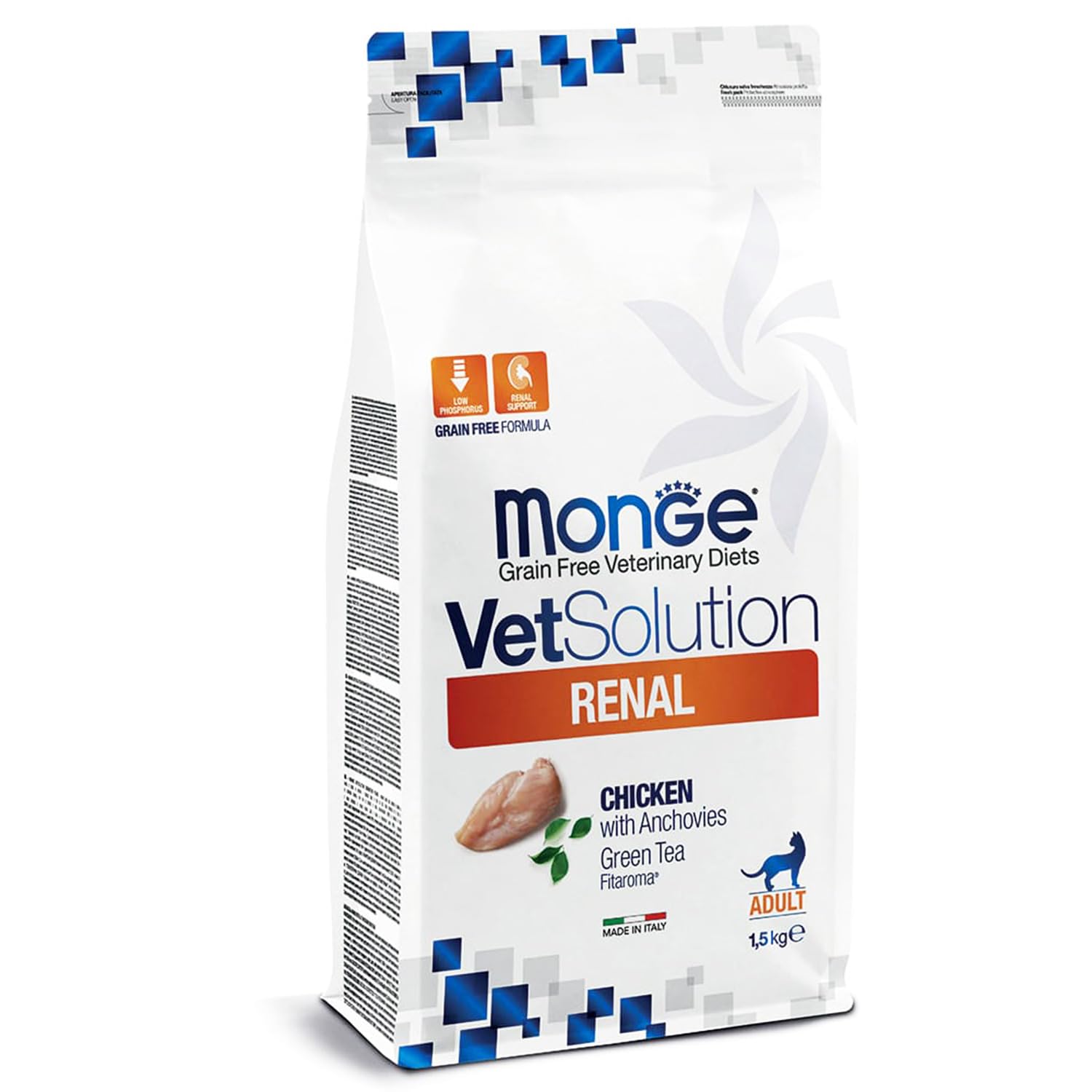 MONGE Veterinary Solution Cat Renal KG. 1.5 Cat Food