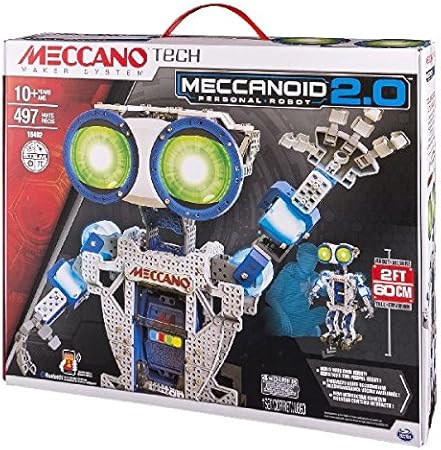 meccano metal robots