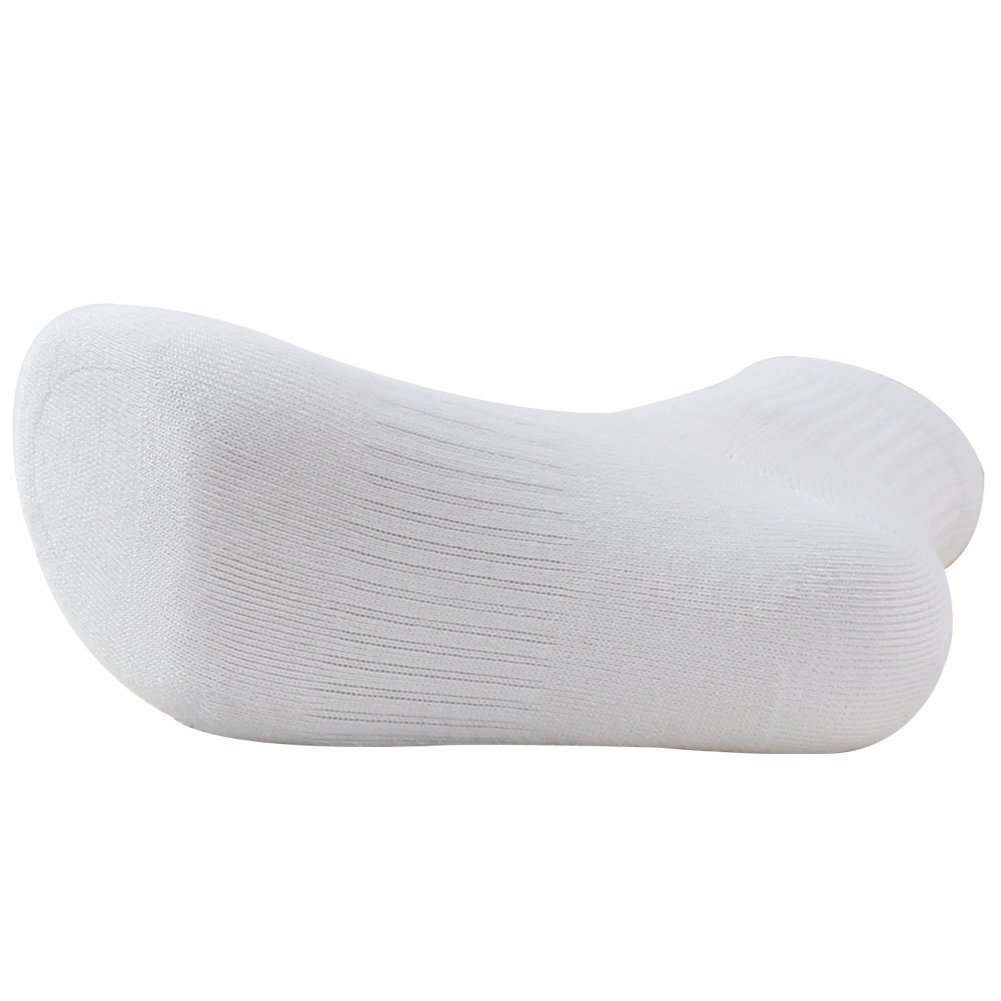 Solid Color Athletic Ankle Socks for Men &Women,Bonangel Low-Cut Cushion Quarter Running Socks Pack