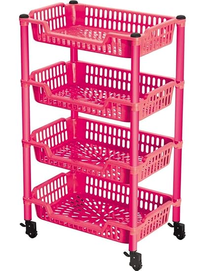 Skysea 3 Tier Portable Home Kitchen Laundry Clothes Storage