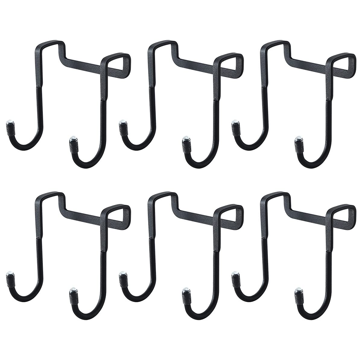 WANGCL 304 stainless steel Double S Shaped Cabinet Drawer Hanger Hook Durable Metal Heavy Duty Hooks for Kitchen Closet Bathroom Drawer Wardrobe Door （6 Pieces）