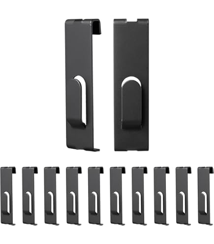 PYBTOOL 4 Inch Gridwall Hooks, Grid Panel Hanging Hooks For