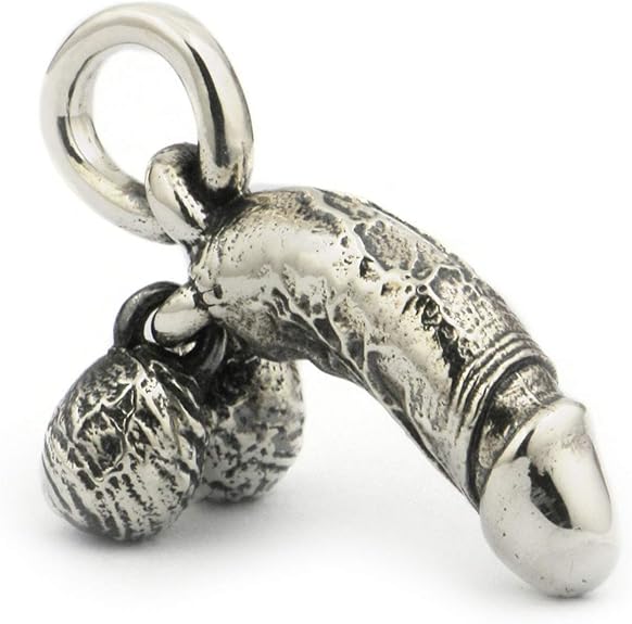 Amazon 925スターリングシルバー ペニス 男根 ペンダント メンズ バイカー ペンダント Ta Jp ネックレス 通販