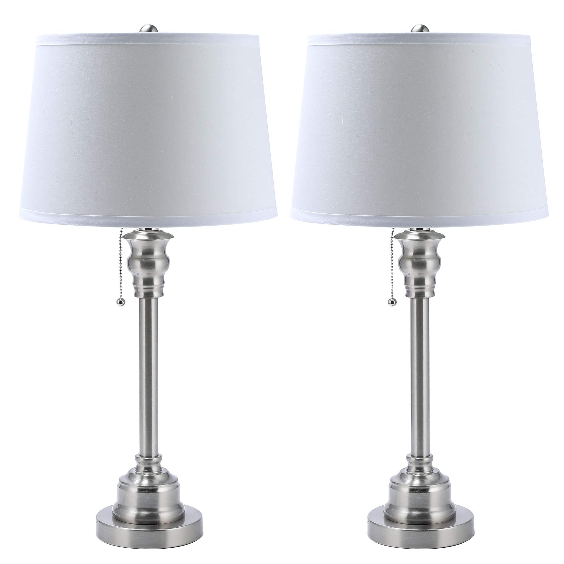 white table lamp set
