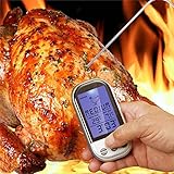 Digital Wireless Remote Meat Thermometer w/ Meat Brush By EliteMeat | Best BBQ, Oven, Smoker, Grill Cooking Kitchen Thermometer w/ Timer For Indoor &Outdoor Use | Supreme Long Range | Free Extra Probe