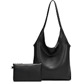 Montana West Slouchy Hobo Bags for Women Soft Designer Shoulder Purses Ladies Top Handle Handbag