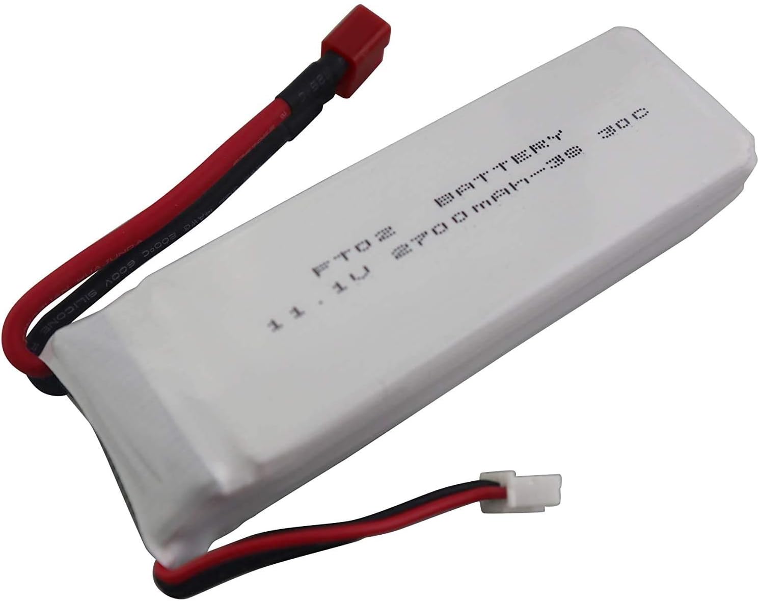 Fytoo 2PCS 11.1V 2700mah Lipo Batteria per Feilun FT012 RC Motoscafo