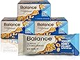Balance Bar, Healthy Protein Snacks, Yogurt Honey Peanut, With Vitamin A, Vitamin C, Vitamin D, and Zinc to Support Immune Health, 1.76 oz, Pack of Three 6-Count Boxes