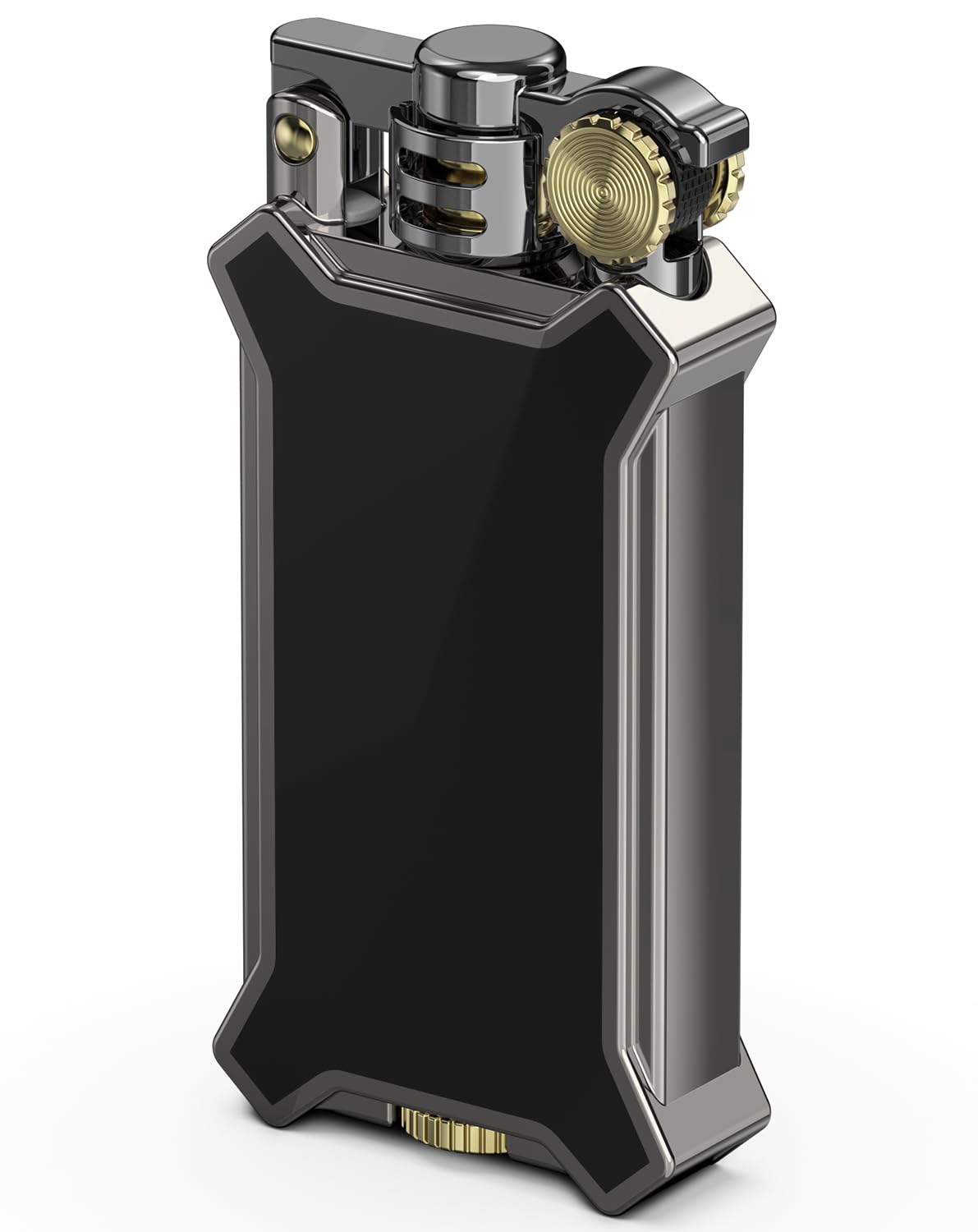 Vintage Petrol Lighter, Metal Flip Lighters for men, Cool Trench Lighter Gifts for Men, without Petrol