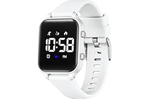 Waterproof Fitness Tracker Watch for Kids Teens No App Birthday Christmas Gifts for Ages 5-13 Kids Digital Watches for Boys G