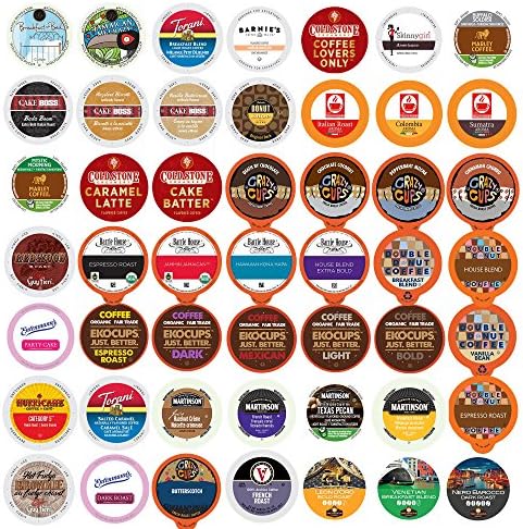 Coffee Variety Pack Sampler Single Serve Cups For The Keurig K Cup Brewer 50 Count