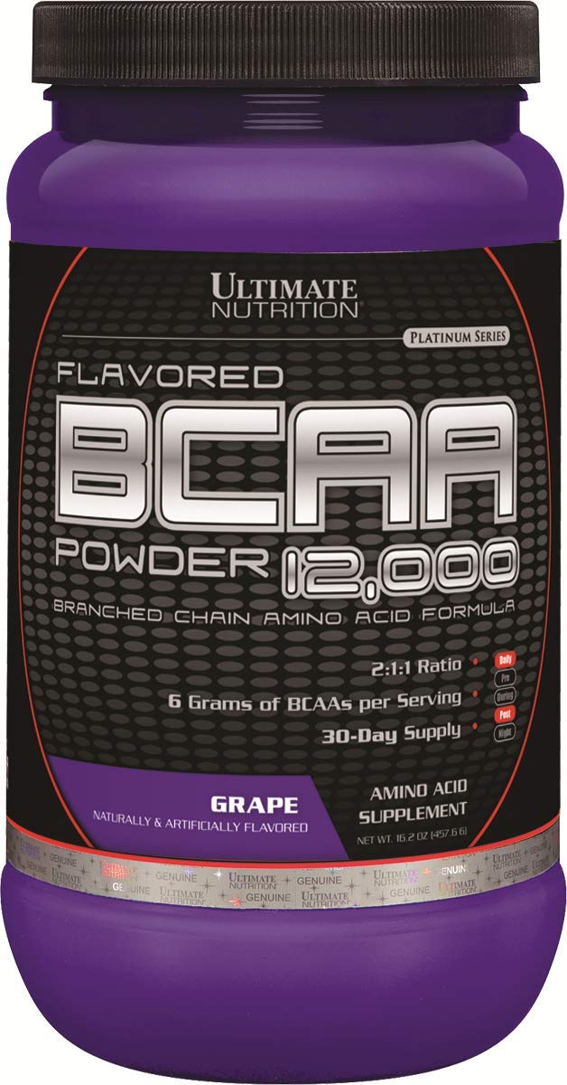 Ultimate Nutrition 100% Crystalline BCAA 12000-457.6 g (Grape)