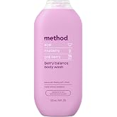 method Body Wash, Berry Balance, 18 fl oz | Soothing Formula, Leaves Skin Feeling Soft &amp; Moisturized, Made Without Parabens, Notes of Acai, Mulberry &amp; Goji Berry