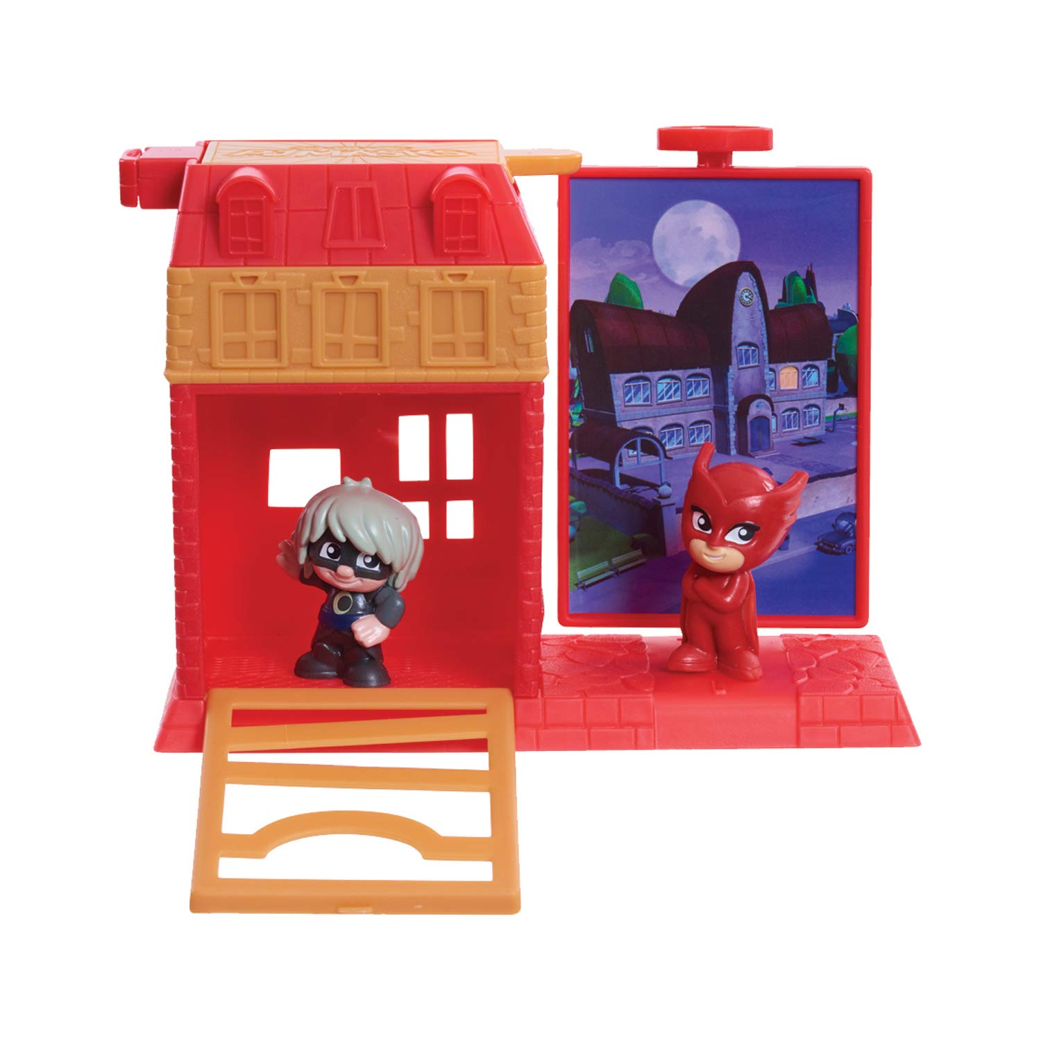 PJ Masks Night Time Micros Trap & Escape Playset - Owlette & Luna