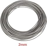 Garosa 304 Stainless Steel Wire Rope 20m, 2/2.5/3mm Trolling Cable view 2