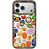 CASETiFY Impact iPhone 17 Pro Max Case [Slim/Wireless Charging Compatible / 8.2 ft. 4X Military Grade Drop Protection] - Fruit Stickers - Clear Black