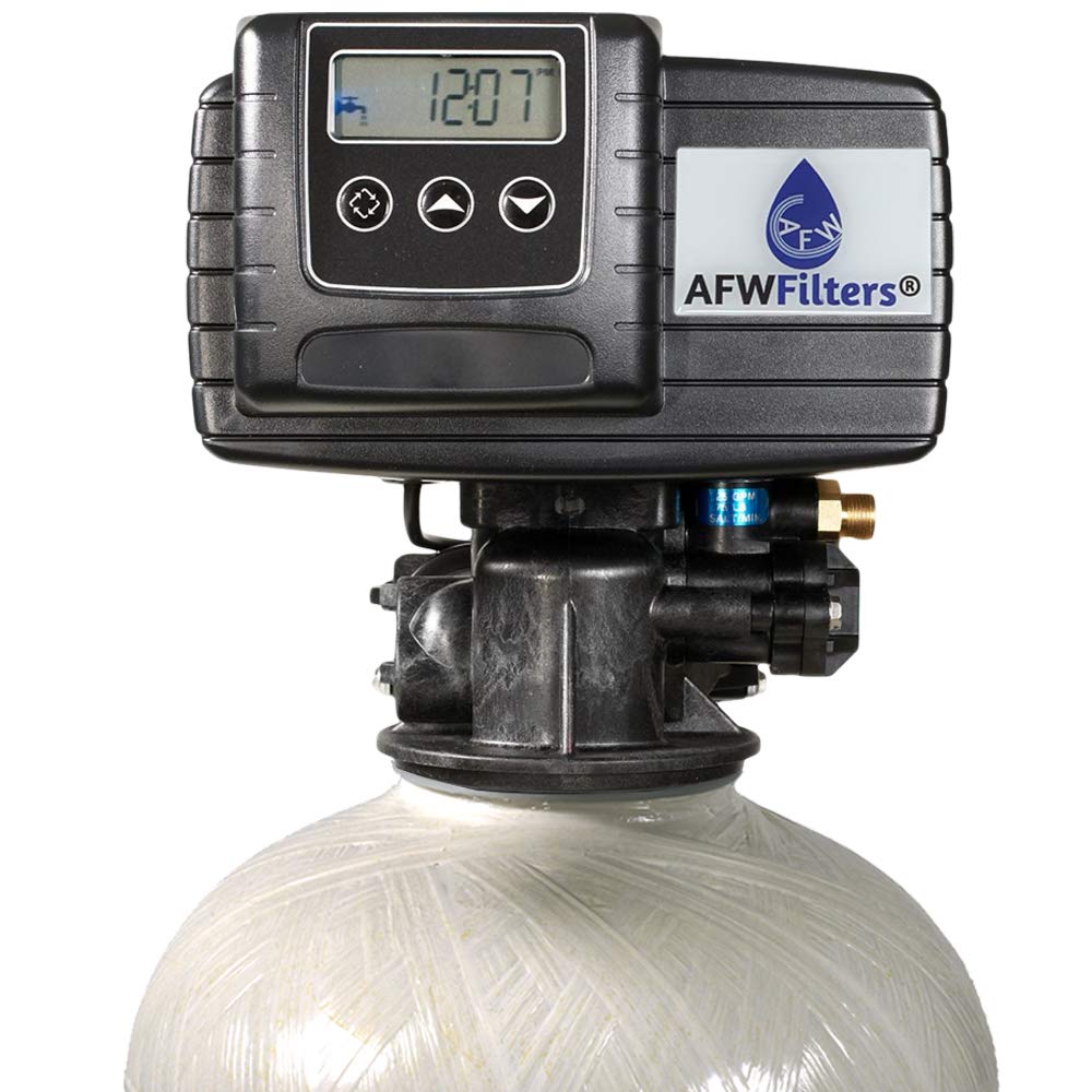 Photo 1 of AFWFilters Digital pH 10 Water Neutralizer Backwashing System with Fleck 5600SXT 3/4" Stainless Steel Bypass