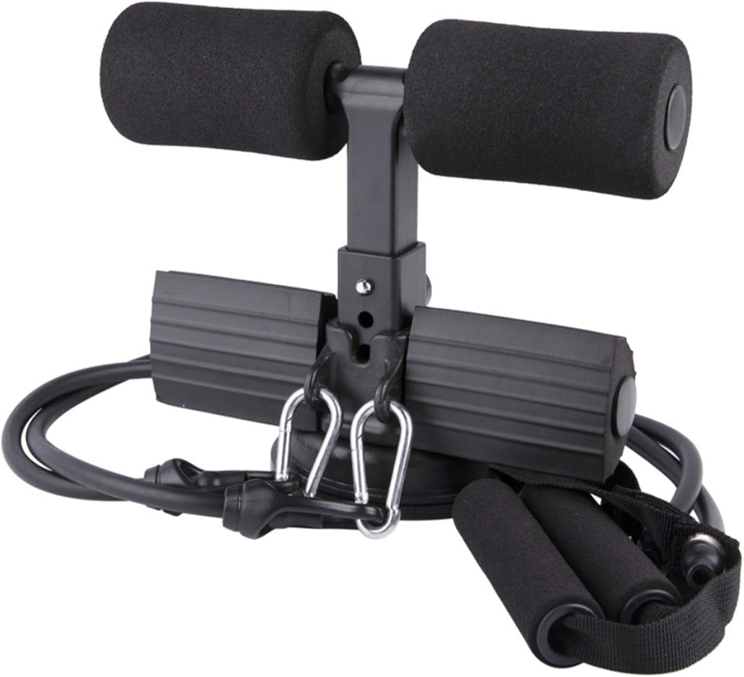 portable & adjustable sit up bar for home workout