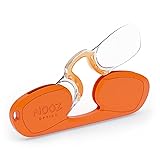 Nooz - Armless Reading Glasses - Orange +2