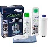 De'Longhi Coffee Care Kit, Essential Coffee Machine Maintenance Products, Suitable for Machines with filters, DLSC306, Black