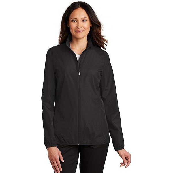 Port Authority Zephyr Full-Zip Jacket J344, Black, X-Small at