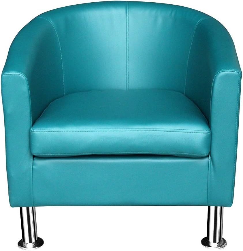 Britoniture Faux Leather Tub Chair Armchair Dining Living Room Club