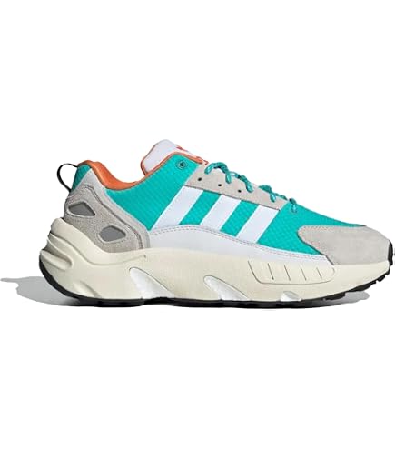 Amazon.com | adidas Originals Womens ZX 22 Boost Sneakers, White
