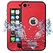 Comsoon iPod 5 iPod 6 Waterproof Case,[Dustproof Sweatproof][IP68 Certified]iPod Touch Defender Case Built-in Touch Screen & Kickstand for Both Apple iPod Touch 5th & 6th Generation