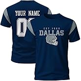 ANTKING T-Shirt Jersey Style Custom Name and Number Crewneck Short Sleeve for Men Gifts