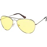 Eagle Eyes Classic Aviator Night-Lite - Night Driving Glasses