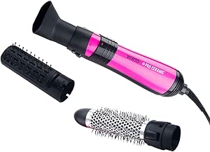 Timco AJ-400B Cepillo de aire caliente 3 en 1, Seca, Estiliza y Peina el  Cabello : Amazon.com.mx: Belleza
