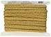 Trims by The Yard Alice Classic Woven Braid Trim, 1/2-Inch Versatile Trim for Sewing, Washable Decorative Trim for Costumes, Home Decor, Upholstery, 20-Yard Cut, Gold