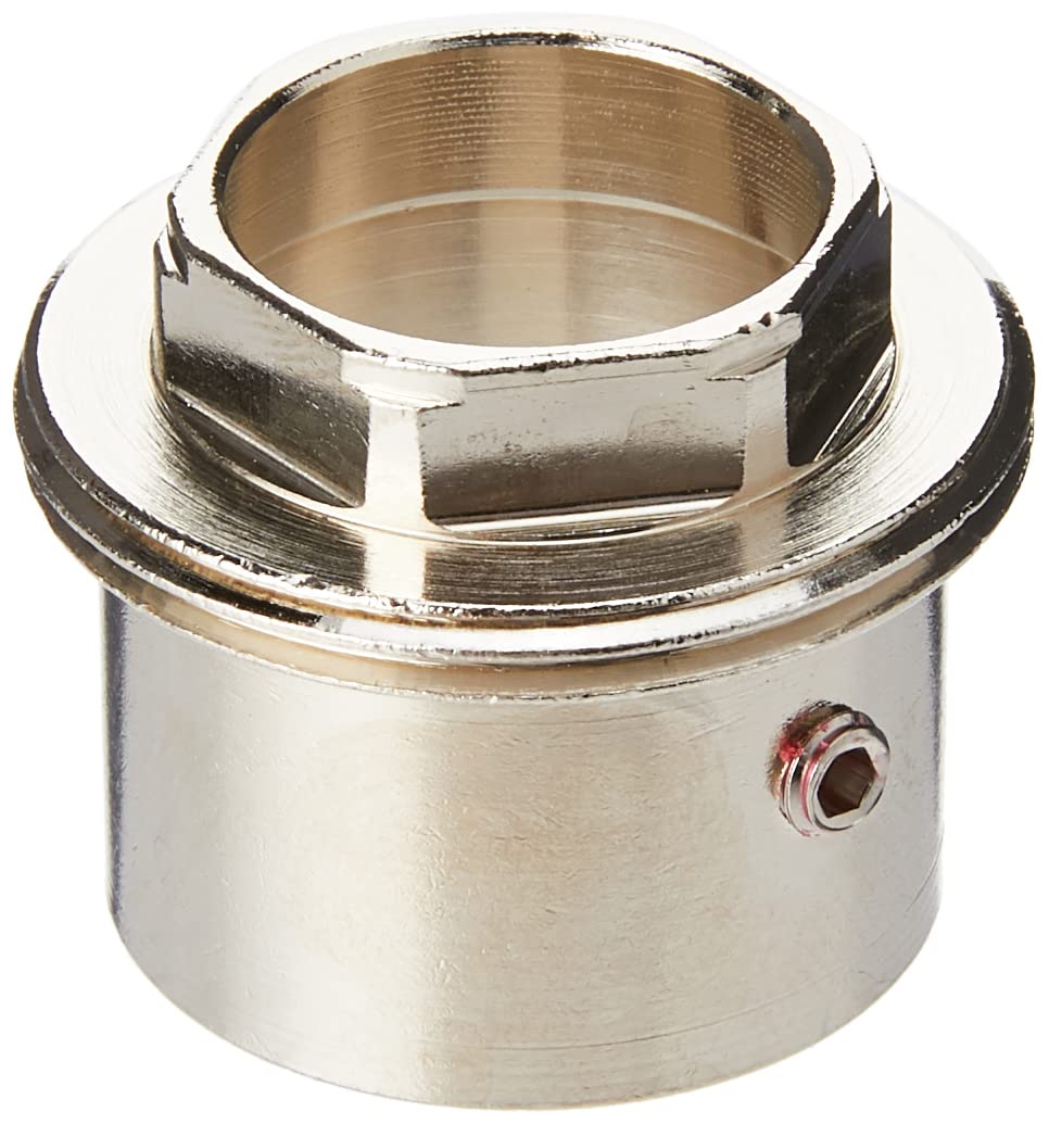 Lupus Electronics 12173 Heimeier Adaptor for Danfoss Metal, Silver,RA 23 mm to M30 x 1.5 Thermostats