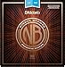 D'Addario Acoustic Guitar Strings, Nickel Bronze, NB1252BT, Light Gauge 12-52, Balanced Tension, 6-String Set, Pack of 1