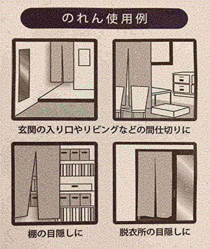 暖簾 のれん 白い砂の上のヤシの木の影 風水 置物 四季兼用 高断熱 洋室 暖簾分け 85x90cm B08b4lglvy 1 375円