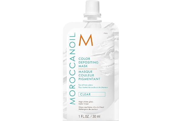 Moroccanoil High Shine Gloss Mask - Color Depositing Mask Clear