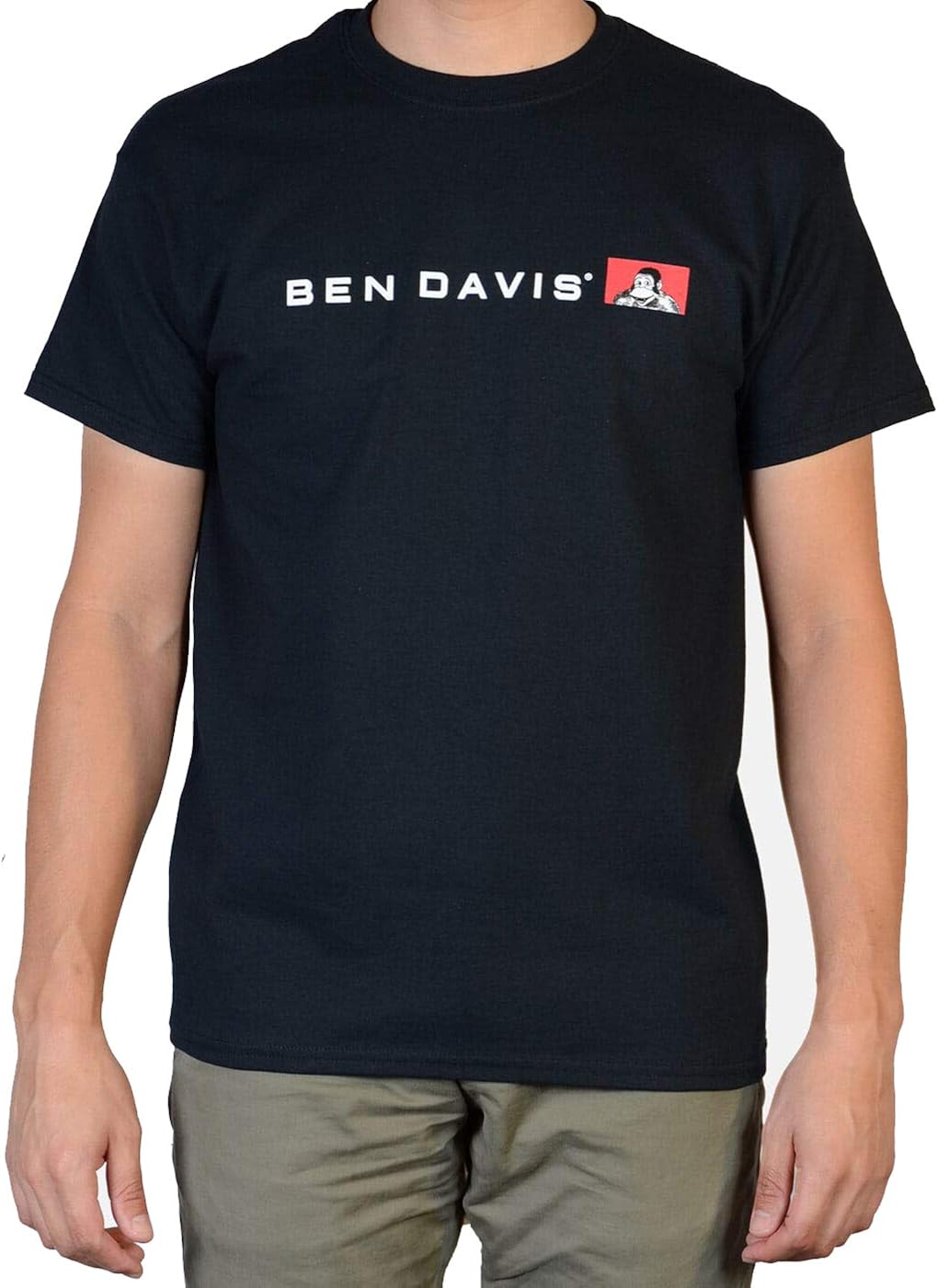 Ben Davis Men's Flat Line Short Sleeve Graphic TShirt Clothing