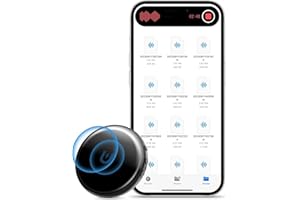 FWMGL Magnetic Voice Activated Recorder for Learning and Work - USB-C Audio Recorder Compatible with Phone Android PC Computer to Playback, 64G Portable Recording Device for Lectures, Meetings, Interviews