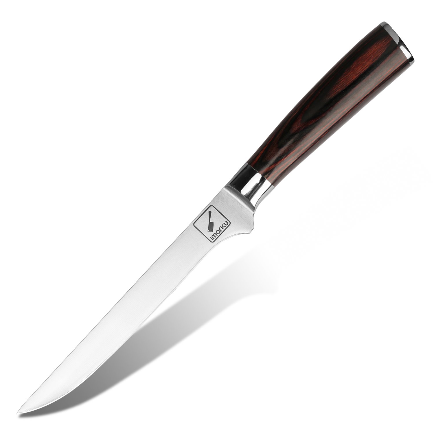 iMarku Professional 6Inch Boning Knife, German High Carbon Stainless