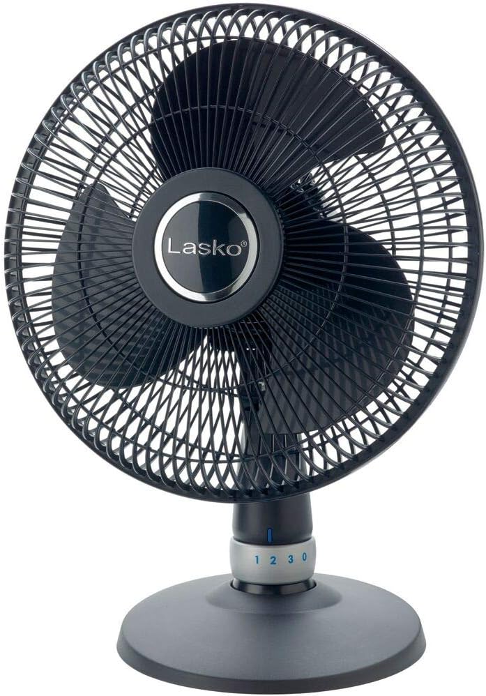 Lasko, Black 12in. Performance Table Fan Home & Kitchen