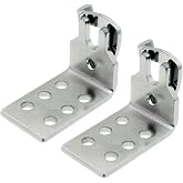 2Pcs 2334 Morse Cable Bracket for Automotive Cable Installation | Weld-on Carburetor Linkage Plate