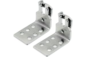 ALSOYIXIA 2Pcs 2334 Morse Cable Bracket for Automotive Cable Installation, Weld-on Carburetor Linkage Plate