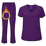 ACTIVE UNIFORMS Women's Cool Stretch V-Neck Top and
