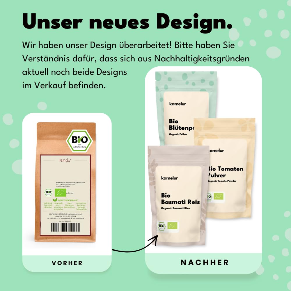 Kamelur Bio Pekannüsse - 1kg - Pecannüsse in Rohkostqualität ohne Zusätze 2