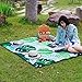 WolfWise 70″x59″ Large Picnic Blanket Water Resistant Beach Blanket Machine Washable Outdoor Blanket Folds into a Tote Bagthumb 1