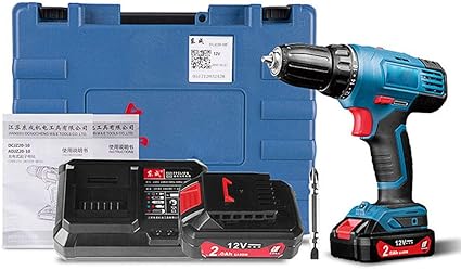 Yuyaxbb Einstellbar Hohes Drehmoment Starke Motivation Akkuschrauber Akku Bohrschrauber Profi Koffer Maximales Drehmoment 30 Nm 16 Gang Drehmomenteinstellung Praktisch Black Amazon De Sport Freizeit