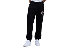Game 7 Calça de moletom masculina X NBA oficialmente licenciada casual de lã com bolsos
