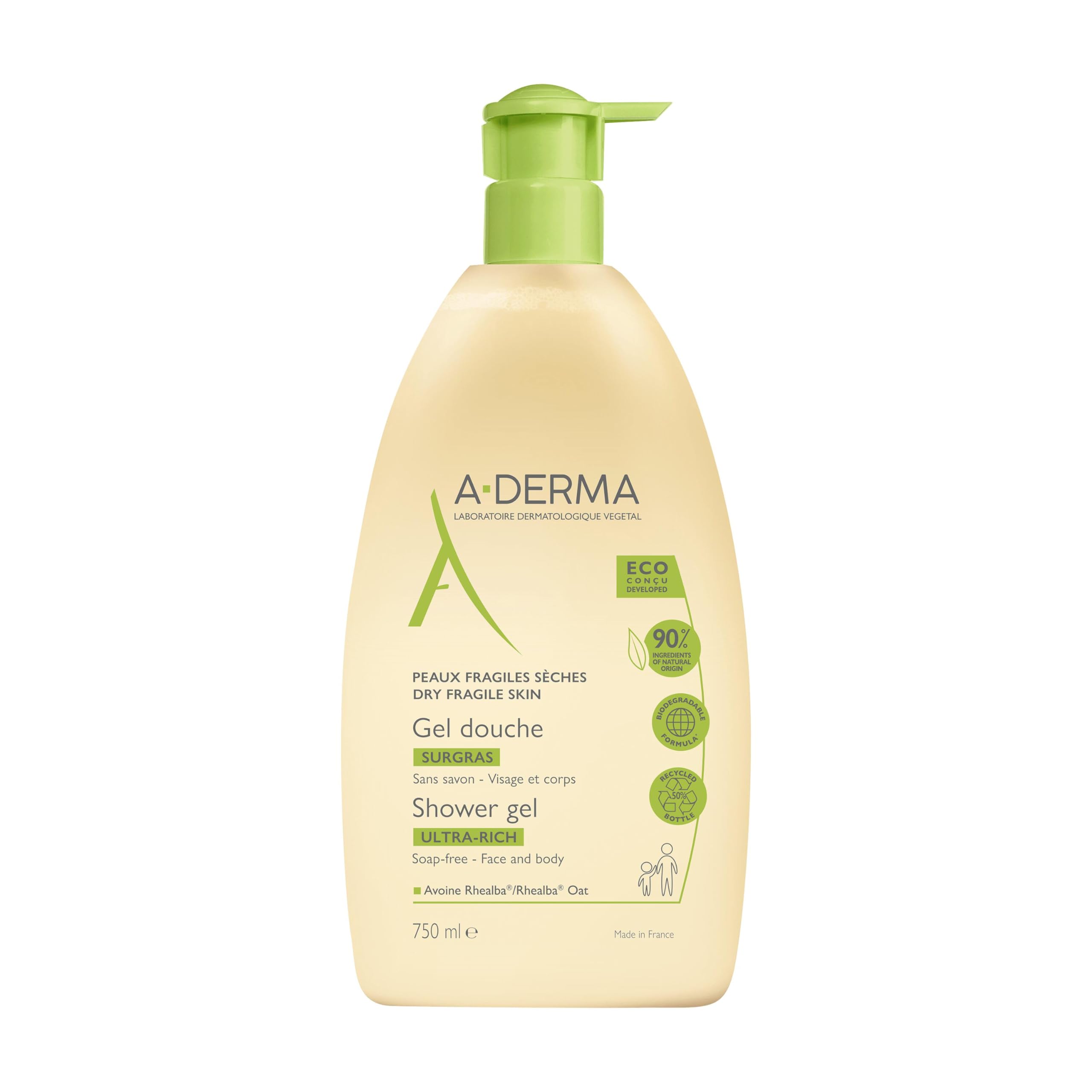A-DERMA Ultra-Rich Shower Gel 750ml